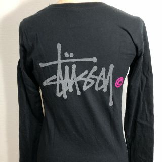 ステューシー(STUSSY)の【送料無料】ステューシー ロンT◎Tシャツ でかロゴ STUSSY(Tシャツ(長袖/七分))