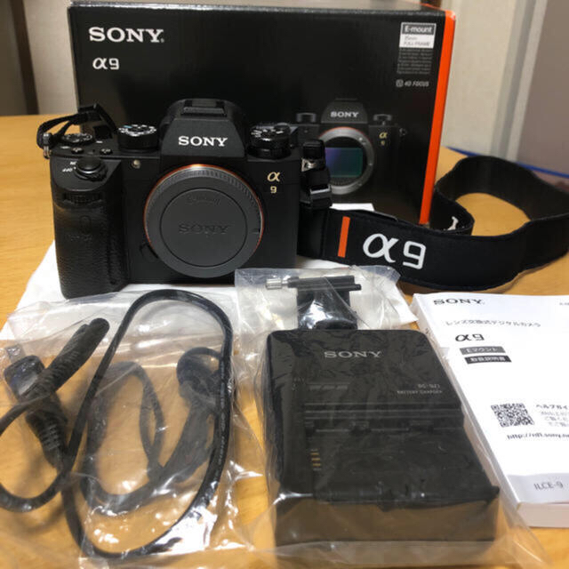 α9 a9 カメラ 本体 ミラーレス sony ソニー 純正バッテリー2個