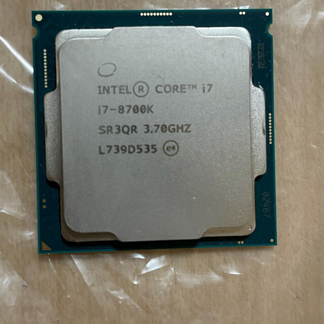 Core i7-8700K ASUS z370-f セットスマホ/家電/カメラ