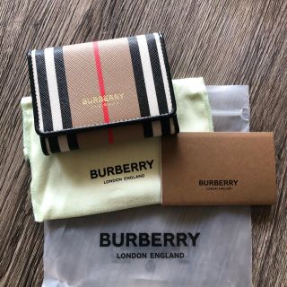 バーバリー(BURBERRY)の新品 BURBERRY バーバリーチェック 三つ折り財布 新作♫(財布)