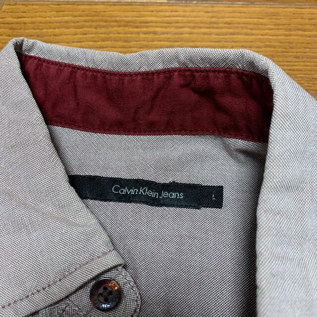 Calvin Klein(カルバンクライン)のCalvin Klein Jeans レッドシャツ メンズのトップス(シャツ)の商品写真