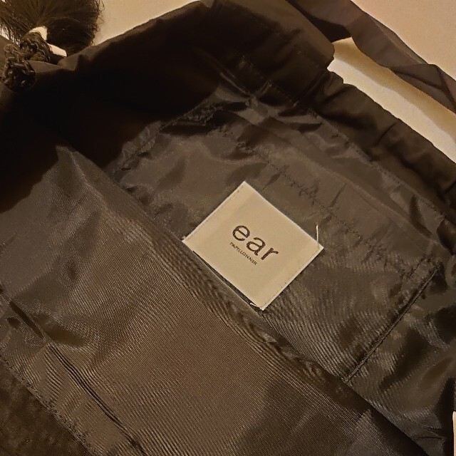 ear PAPILLONNER(イアパピヨネ)のear パピヨネ ネコさん巾着トートバック レディースのバッグ(トートバッグ)の商品写真