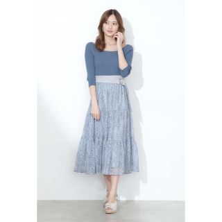 ジルバイジルスチュアート(JILL by JILLSTUART)の【natsu様専用】2WayトップチュールSetupワンピース(セット/コーデ)