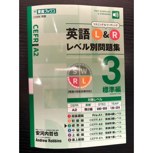 東進 英語レベル別問題集 リーディング＆リスニング エンタメ/ホビーの本(語学/参考書)の商品写真