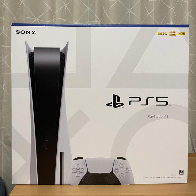 PlayStation(プレイステーション)の新品未開封　PlayStation 5 ps5 エンタメ/ホビーのゲームソフト/ゲーム機本体(家庭用ゲーム機本体)の商品写真