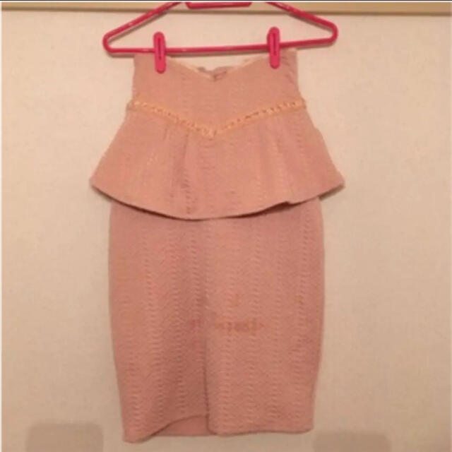 Crayme,(クレイミー)のcrayme ペプラムタイトスカート レディースのスカート(ひざ丈スカート)の商品写真