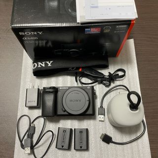 ソニー(SONY)の【最終価格】【美品】α6400 (ミラーレス一眼)