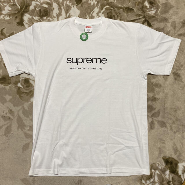 supreme 20ss shop tee 白S
