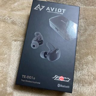 AVIOT  TE-D01a Bluetoothワイヤレスイヤホン(ブラック)(ヘッドフォン/イヤフォン)