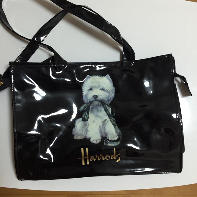 Harrods(ハロッズ)のエナメルバッグ レディースのバッグ(トートバッグ)の商品写真