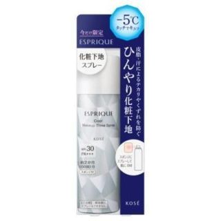 新品未使用・ひんやりタッチ 化粧下地スプレー 　UV　60ｇ(化粧下地)