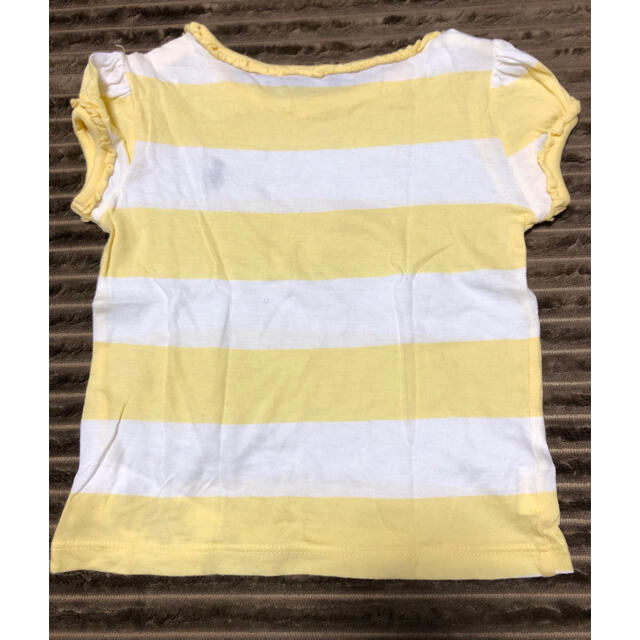 Ralph Lauren(ラルフローレン)のラルフローレン  Tシャツ 黄色　ボーダー　90サイズ キッズ/ベビー/マタニティのキッズ服女の子用(90cm~)(Tシャツ/カットソー)の商品写真