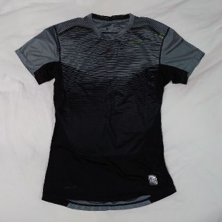 ナイキ(NIKE)のNIKE PRO COMBAT コンプレッションシャツ｜ブラックグレー サイズL(トレーニング用品)