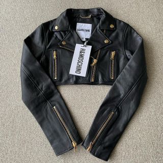 モスキーノ ライダースジャケット(レディース)の通販 10点 | MOSCHINO モスキーノ ライダースジャケット(レディース)の通販 10点 | MOSCHINO