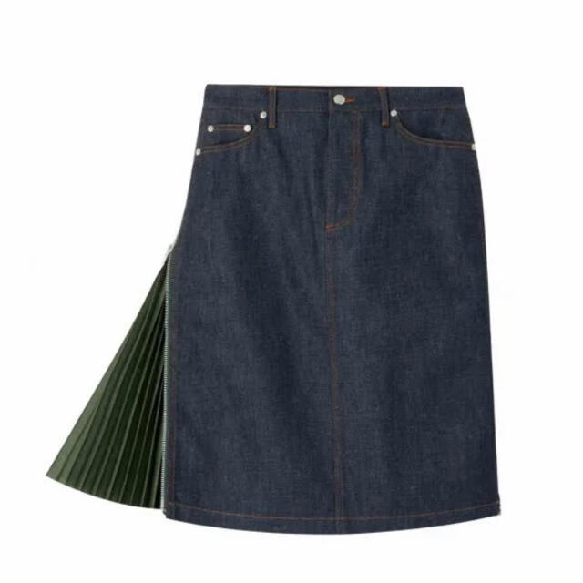 低価格で大人気の sacai - サカイ sacai APC スカート apc ひざ丈