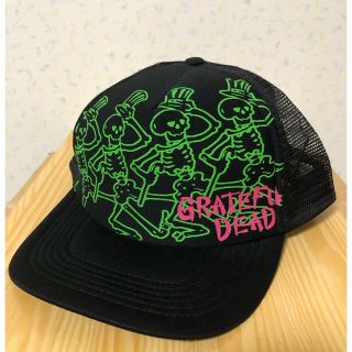 グレイトフル・デッド　メッシュキャップ　GRATEFUL DEAD 送料無料(キャップ)