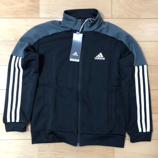 アディダス(adidas)のジャージ アディダス adidas 黒 キッズ 140cm ☆新品未使用(ジャケット/上着)