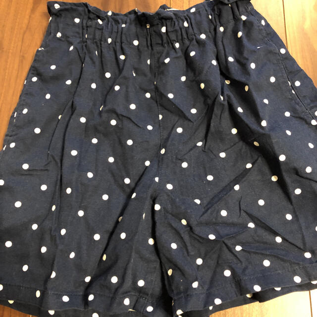 UNIQLO(ユニクロ)のユニクロ　女の子 ショートパンツ　4枚セット 150cm  キッズ/ベビー/マタニティのキッズ服女の子用(90cm~)(パンツ/スパッツ)の商品写真