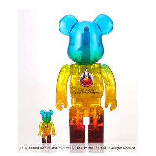 メディコムトイ(MEDICOM TOY)のSPACE SHUTTLE BE@RBRICK LAUNCH (フィギュア)