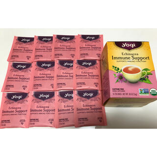 yogi tea ヨギティー　エキナセア　免疫サポート　12パック(茶)
