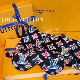 LOUIS VUITTON☆レア☆アイマスク・ブルーシェル