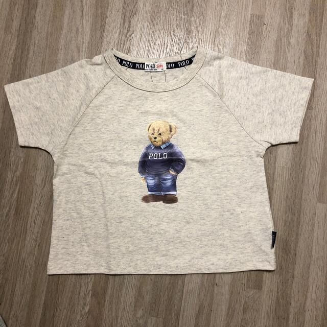 しまむら(シマムラ)の新品未使用！しまむら　POLO ポロベアＴシャツ　2点セット　100 キッズ/ベビー/マタニティのキッズ服男の子用(90cm~)(Tシャツ/カットソー)の商品写真