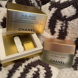 シャネル(CHANEL)の【空容器】CHANEL サブリマージュラクレーム ルミエール(フェイスクリーム)