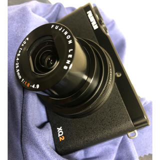 フジフイルム(富士フイルム)の富士フイルムXQ2ブラック(コンパクトデジタルカメラ)