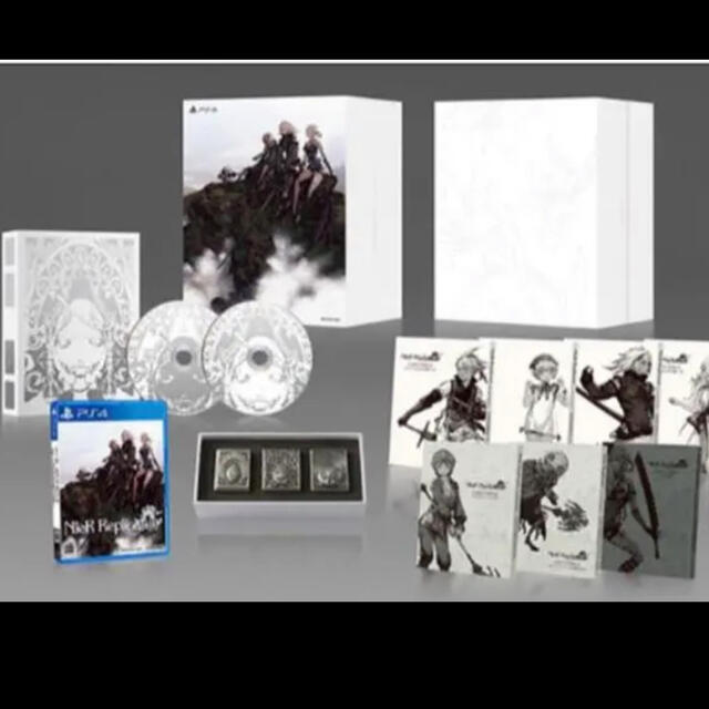 SQUARE ENIX(スクウェアエニックス)の新品　ニーア レプリカント　White Snow Edition[限定版] エンタメ/ホビーのゲームソフト/ゲーム機本体(家庭用ゲームソフト)の商品写真