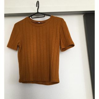 ザラ(ZARA)のZARA  半袖ニット　(カットソー(半袖/袖なし))