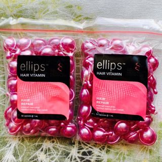 エリップス(ellips)のエリップス　ellips   ピンクパール　100カプセル(トリートメント)