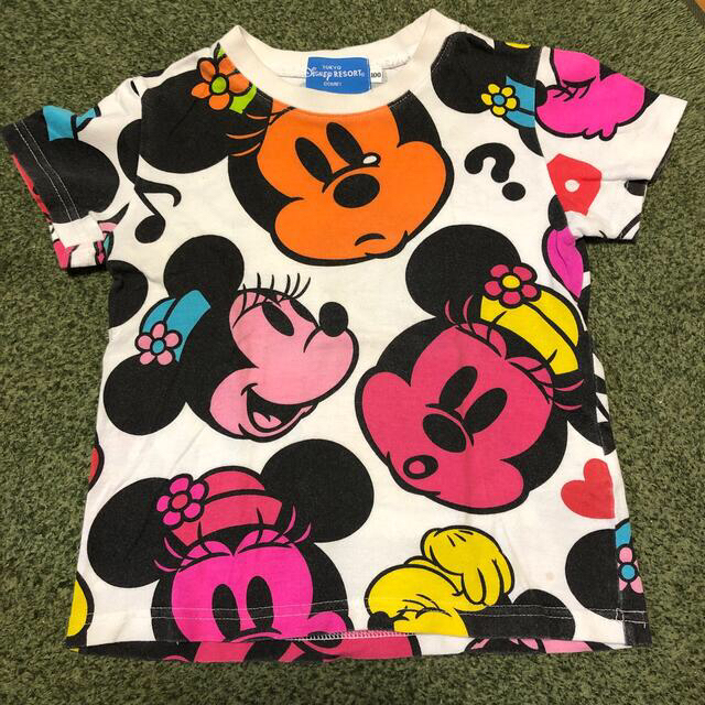 Disney(ディズニー)のディズニー　キッズ　Tシャツ　100センチ キッズ/ベビー/マタニティのキッズ服女の子用(90cm~)(Tシャツ/カットソー)の商品写真