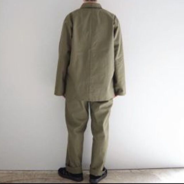 YAECA(ヤエカ)の専用！イタリア軍チャイナワークジャケット&パンツ　DEAD STOCK レディースのジャケット/アウター(ミリタリージャケット)の商品写真