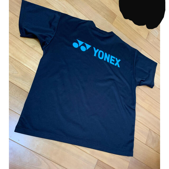 YONEX(ヨネックス)のヨネックス　Tシャツ　Mサイズ　ブラック スポーツ/アウトドアのテニス(ウェア)の商品写真