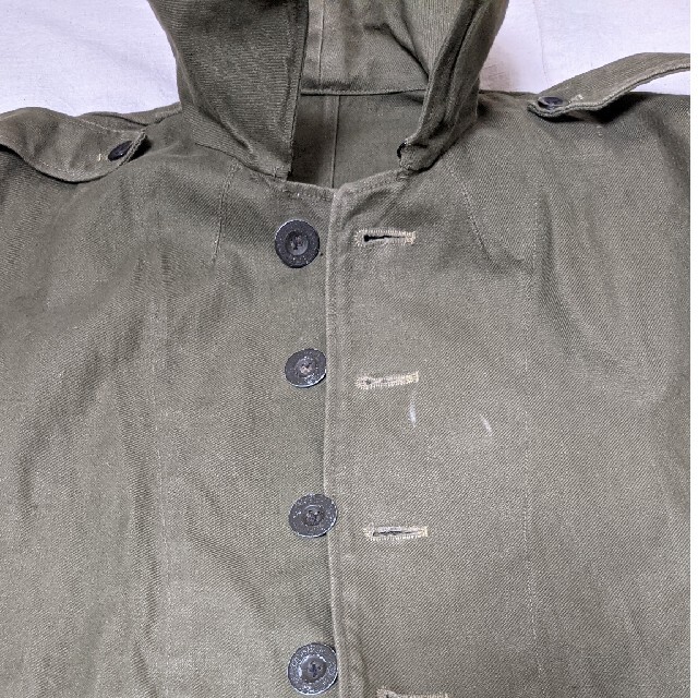 美USED】30s40s フランス軍 M38 ボージョンジャケット サイズ3の 美USED】30s40s フランス軍 M38 ボージョンジャケット サイズ3の