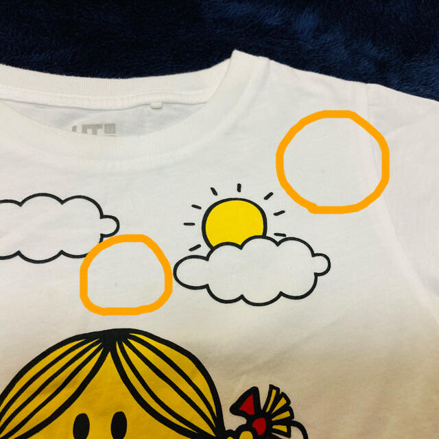 UNIQLO(ユニクロ)のUNIQLO 半袖Tシャツ　110㎝　2枚組 キッズ/ベビー/マタニティのキッズ服女の子用(90cm~)(Tシャツ/カットソー)の商品写真