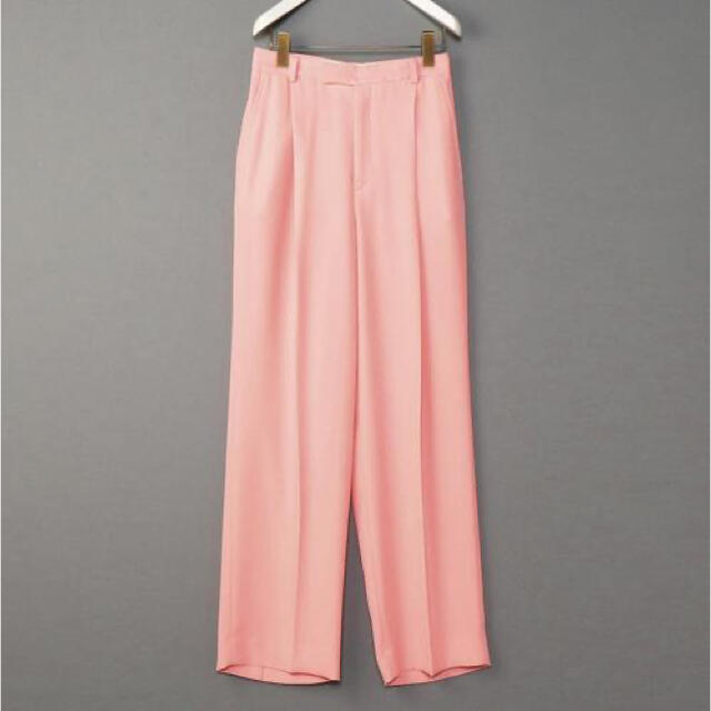 ＜6(ROKU)＞GEORGETTE HIGH WAIST PANTSⅡカジュアルパンツ