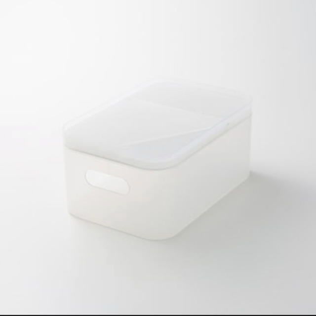 MUJI (無印良品)(ムジルシリョウヒン)の無印良品 ポリプロピレンメイクトレーミラー【廃盤商品】 インテリア/住まい/日用品のインテリア小物(卓上ミラー)の商品写真