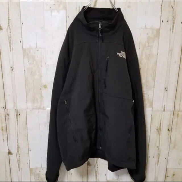 THE NORTH FACE(ザノースフェイス)の規格ノースフェイス　ロゴフルジップソフトシェル　 メンズのジャケット/アウター(マウンテンパーカー)の商品写真