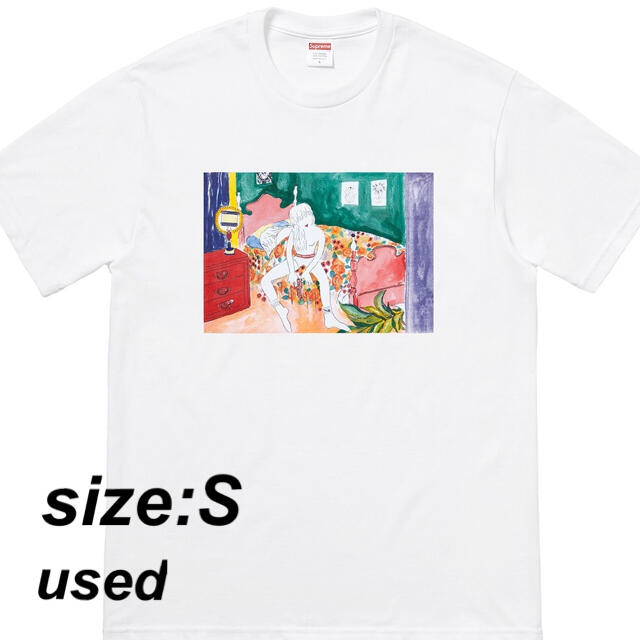 【Supreme】BedRoom Tee サイズS  白系