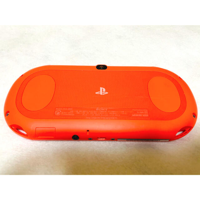 PlayStation Vita - PSVita PCH-2000 ZA24 SONY ネオンオレンジ 画面傷