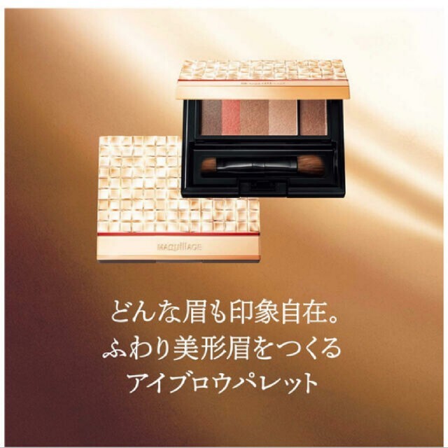 MAQuillAGE(マキアージュ)の新品 マキアージュ ブロースタイリング3D&ケース 限定キット コスメ/美容のベースメイク/化粧品(パウダーアイブロウ)の商品写真