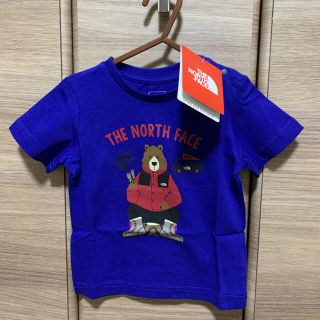 ザノースフェイス(THE NORTH FACE)のタグ付き　ノースフェイス　ベビー　キッズ　半袖　Tシャツ　くまさん(Ｔシャツ)