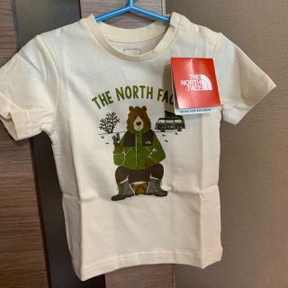 ザノースフェイス(THE NORTH FACE)のタグ付き　新品未使用　ノースフェイス　ベビー　キッズ　半袖Tシャツ　くまクマさん(Tシャツ/カットソー)