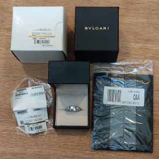 ブルガリ(BVLGARI)の祝日特価　ブルガリ/BVLGARI　B-01/ビーゼロワンホワイトゴールド　美品(リング(指輪))