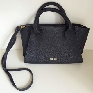 スナイデル(SNIDEL)のsnidel 2wayショルダー&ミニトートバッグ(ショルダーバッグ)