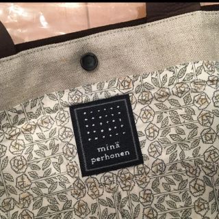 新品タグ付き★ ミナペルホネンのmarron bag bird