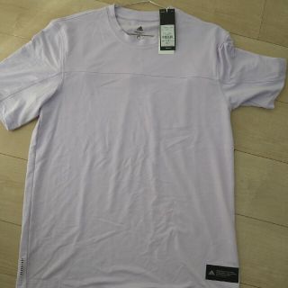 アディダス(adidas)のadidas　Tシャツ　パープル(Tシャツ/カットソー(半袖/袖なし))