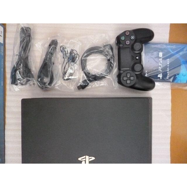 PlayStation4 Pro ブラック 1TB ソフト・保証付き 美品