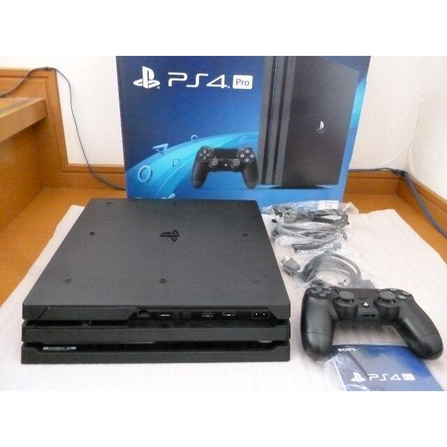 美品★保証付★PS4 Pro★CUH-7200B B01★ブラック